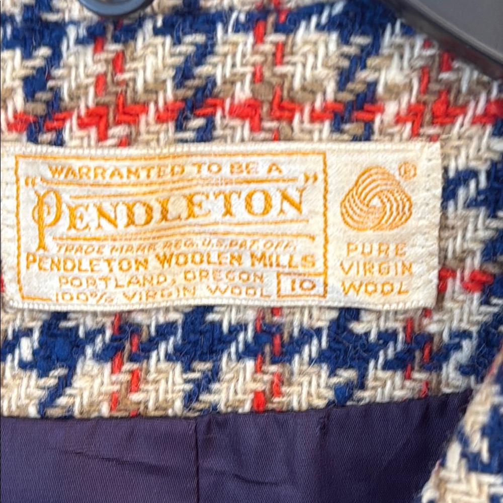 Pendleton Women's Houndstooth Jacket - Multicolor - image 2